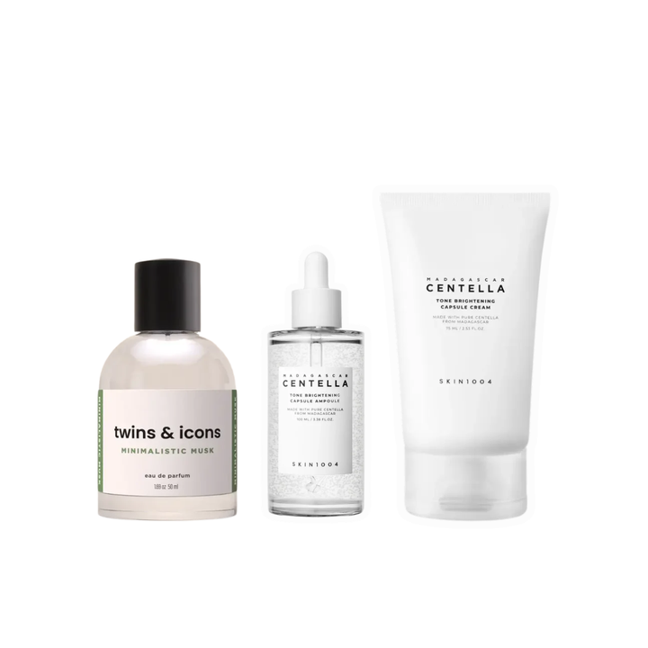 Rutina Brightening Skin1004 + Perfume Twins &amp; Icons Minimalistic Musk 50 ml