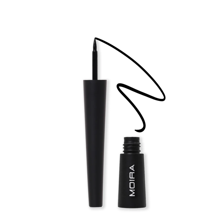 Delineador liquido Moira 24hr Ink Dip Liner 001 Black