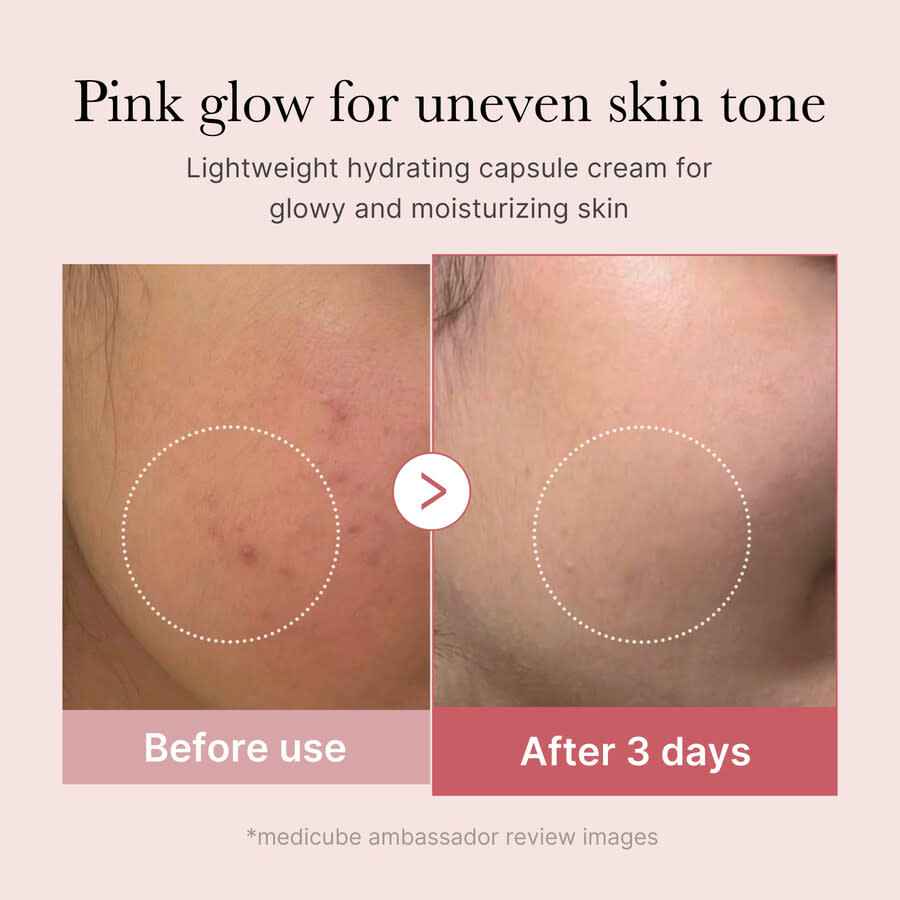 Crema Facial Medicube PDRN Pink Collagen Capsule Cream