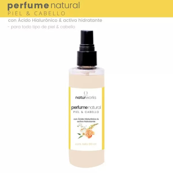 Perfume natural piel y cabello Naturworks Flores 120 ml