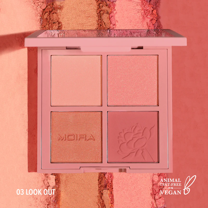 Paleta de rostro Moira Look out