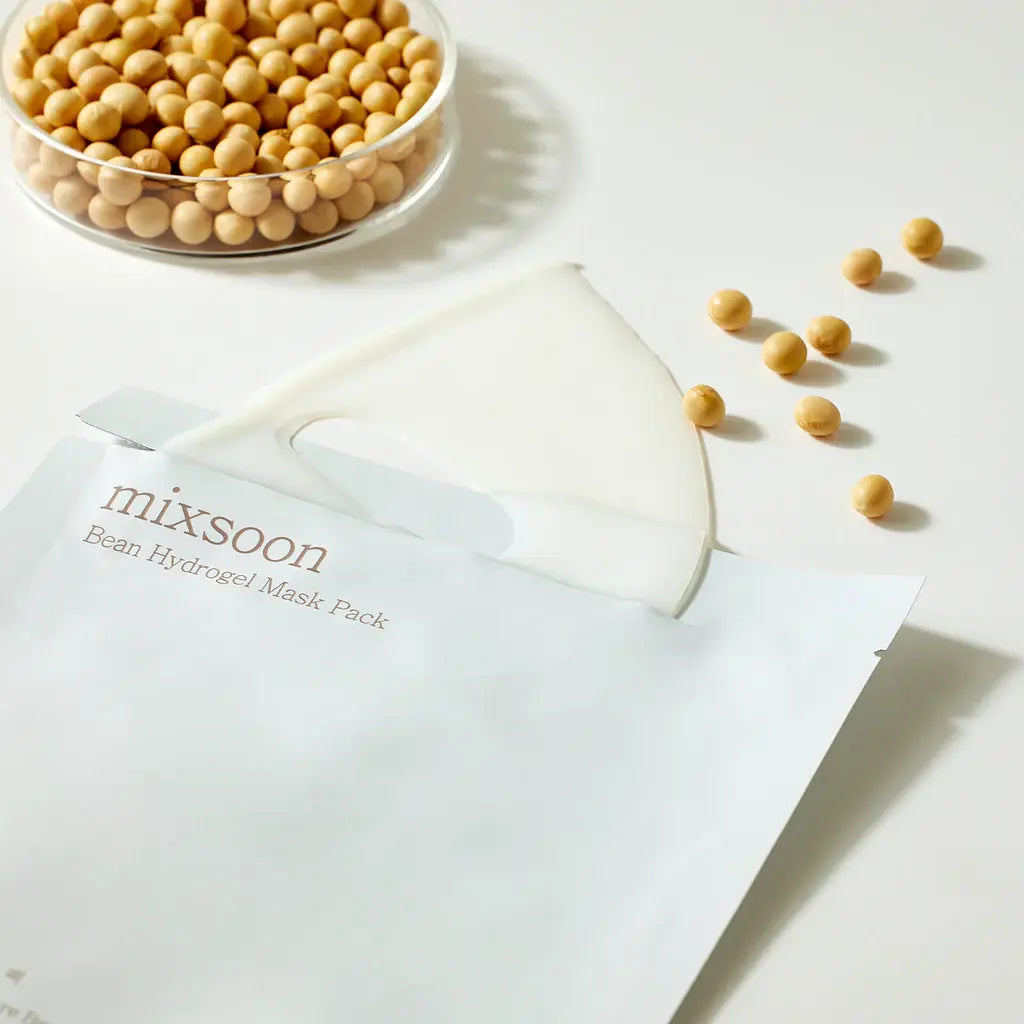 Mascarilla Mixsoon Bean Hydrogel Mask Pack 5 piezas - Iconika Beauty Shop