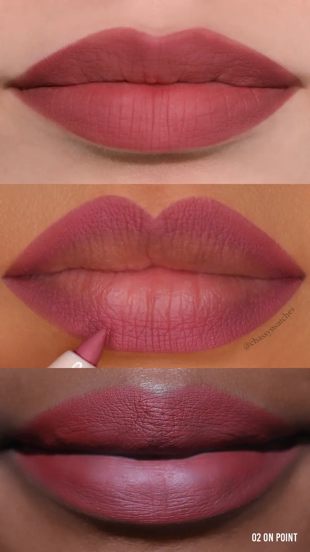 Delineador para labios Retractil Moira Appeal Waterproof 002 On Point