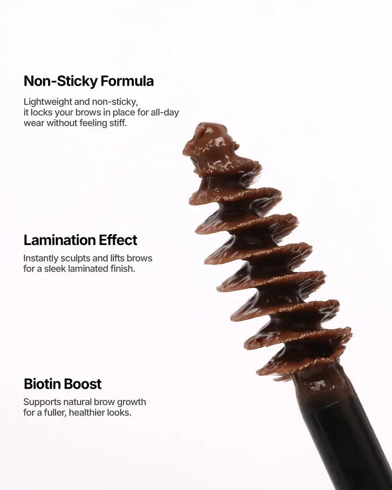 Gel Fijador Cejas Moira Ultimate Styler Brow 004 Dark Brown Moira