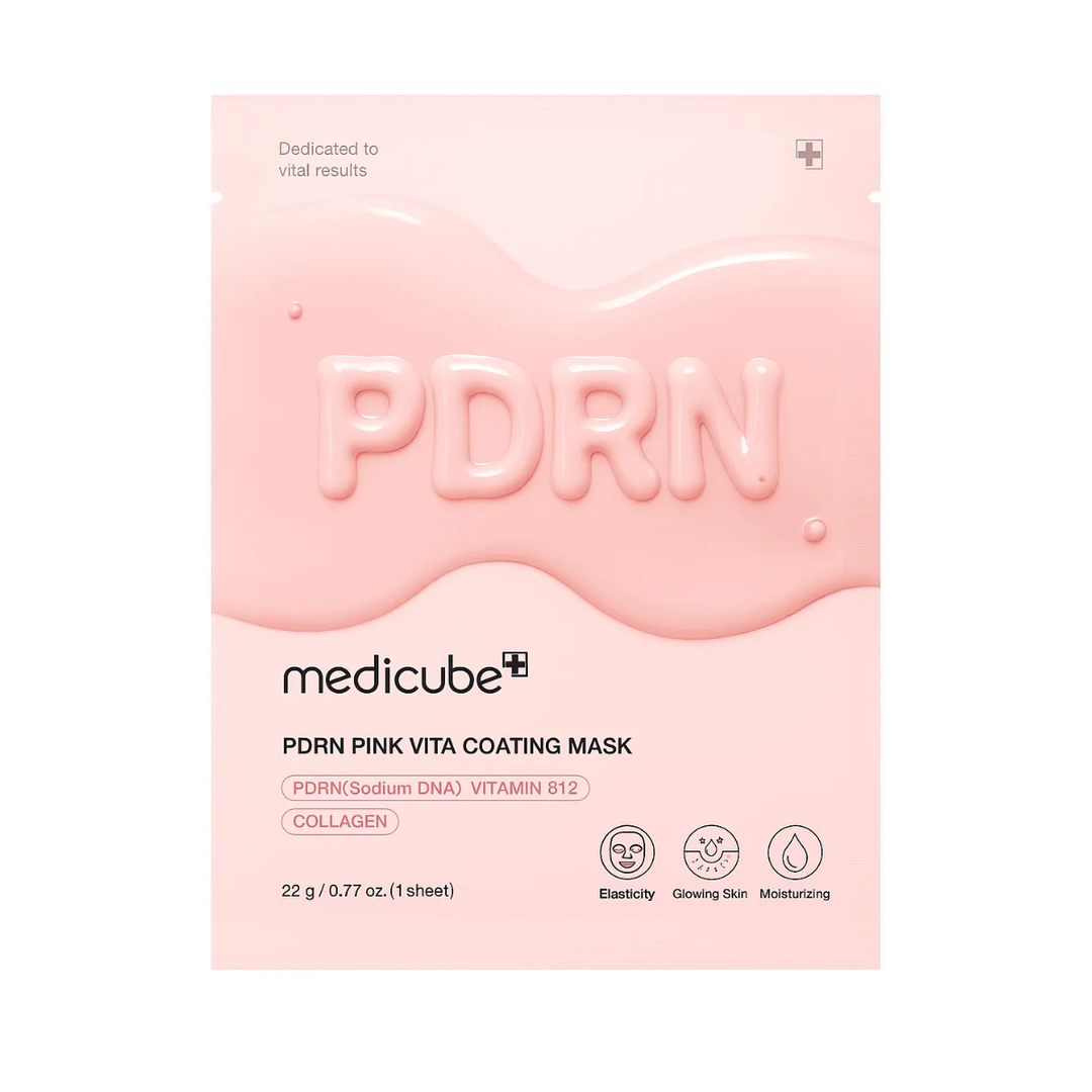 Mascarilla Medicube PDRN Pink Vita Coating Mask