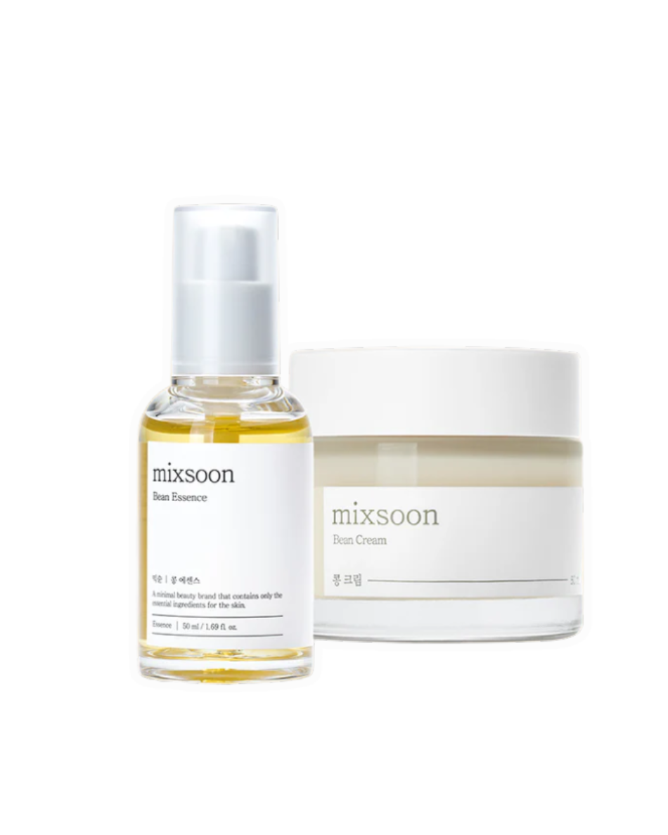 Kit Rutina Mixsoon Bean Essence &amp; Bean Cream