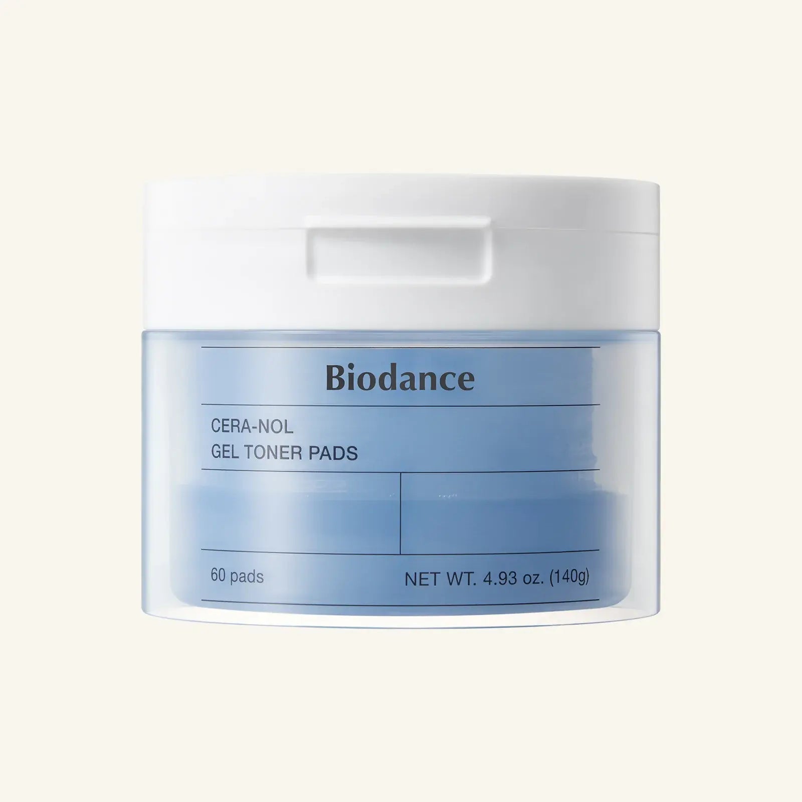 Tónico Biodance Cera-nol Gel Toner Pads 140 g (60 Pads) Biodance