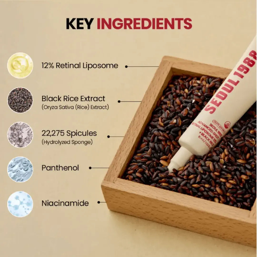 Advanced Shot K-Secret Seoul 1988 Retinal Liposome 12% + Black Rice