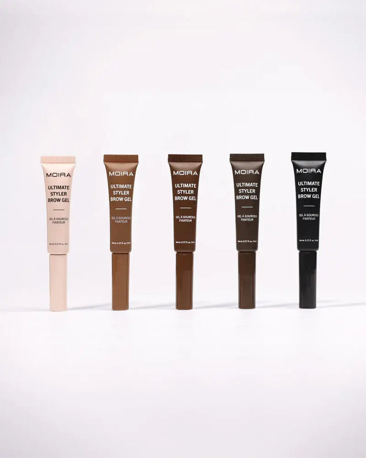 Gel Fijador Cejas Moira Ultimate Styler Brow 004 Dark Brown Moira