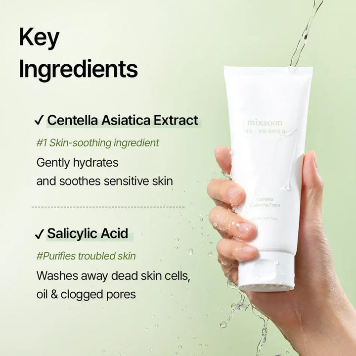 Espuma limpiadora Mixsoon Centella Cleansing Foam 150 ml