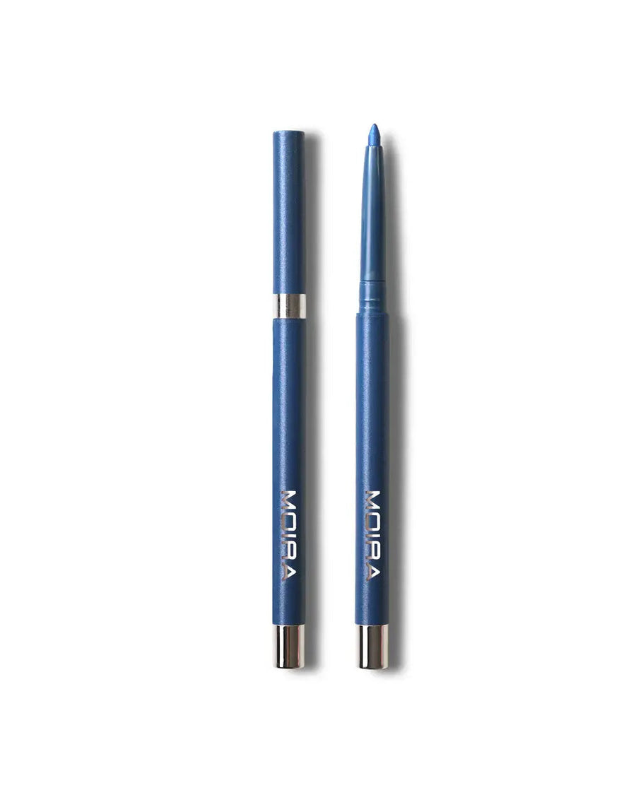 Delineador retractil Moira Statement shimmer 18 Shimmer Royal Blue Moira