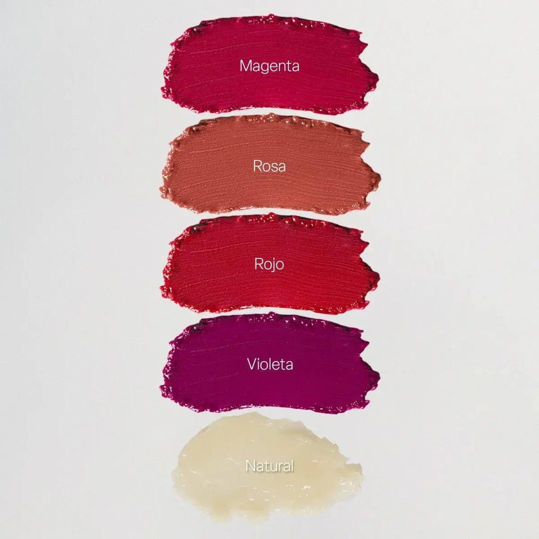 Balsamo labial en barra Teia Violeta