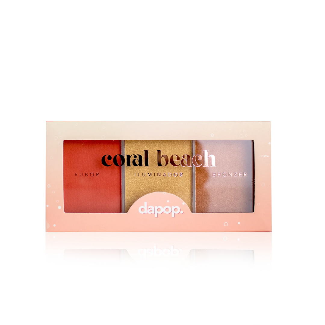 Paleta de rostro Dapop Coral beach Medio