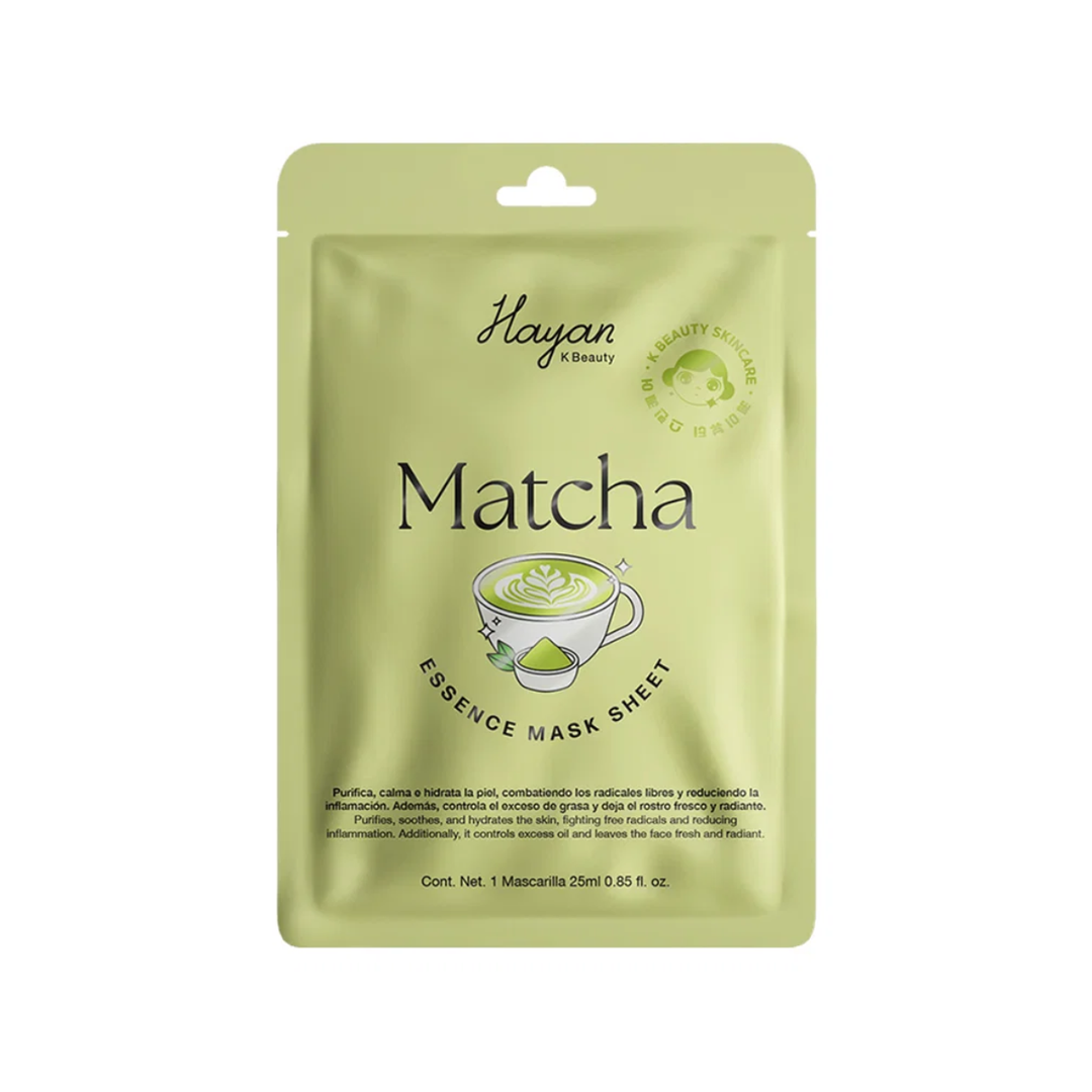Mascarilla Facial Hayan Kbeauty Matcha