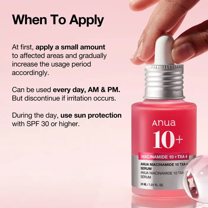 Suero Niacinamide 10 TXA 4 Anua 30ml - Iconika Beauty Shop