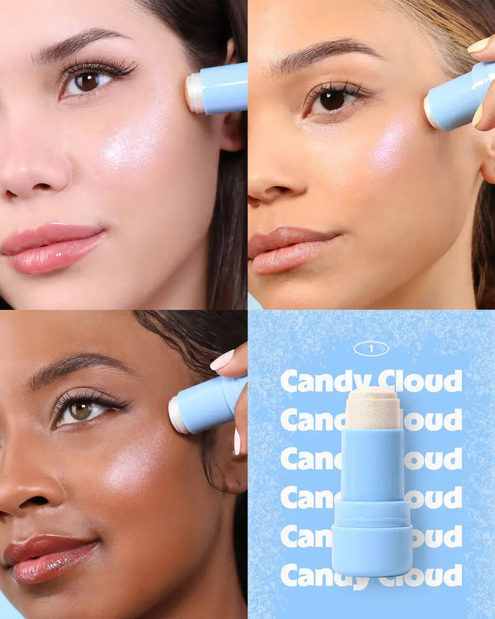 Iluminador Moira Icy Glow Jelly Stick 001 Candy Cloud Moira