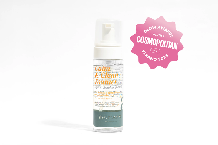 Espuma facial limpiadora Avoroots 140 ml
