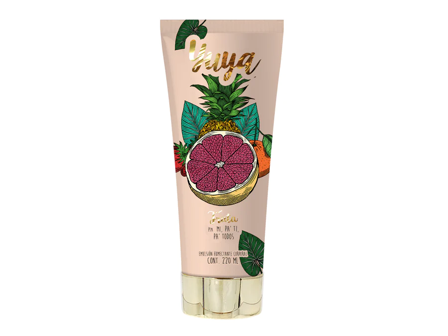 Emulsion humectante corporal Yuya fruta pa mi, pa ti, pa todos 200 ml