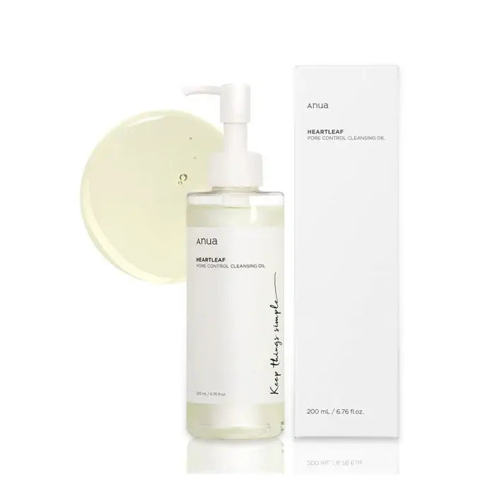 Limpiador en aceite Heartleaf Pore Control Anua 20ml - Iconika Beauty Shop