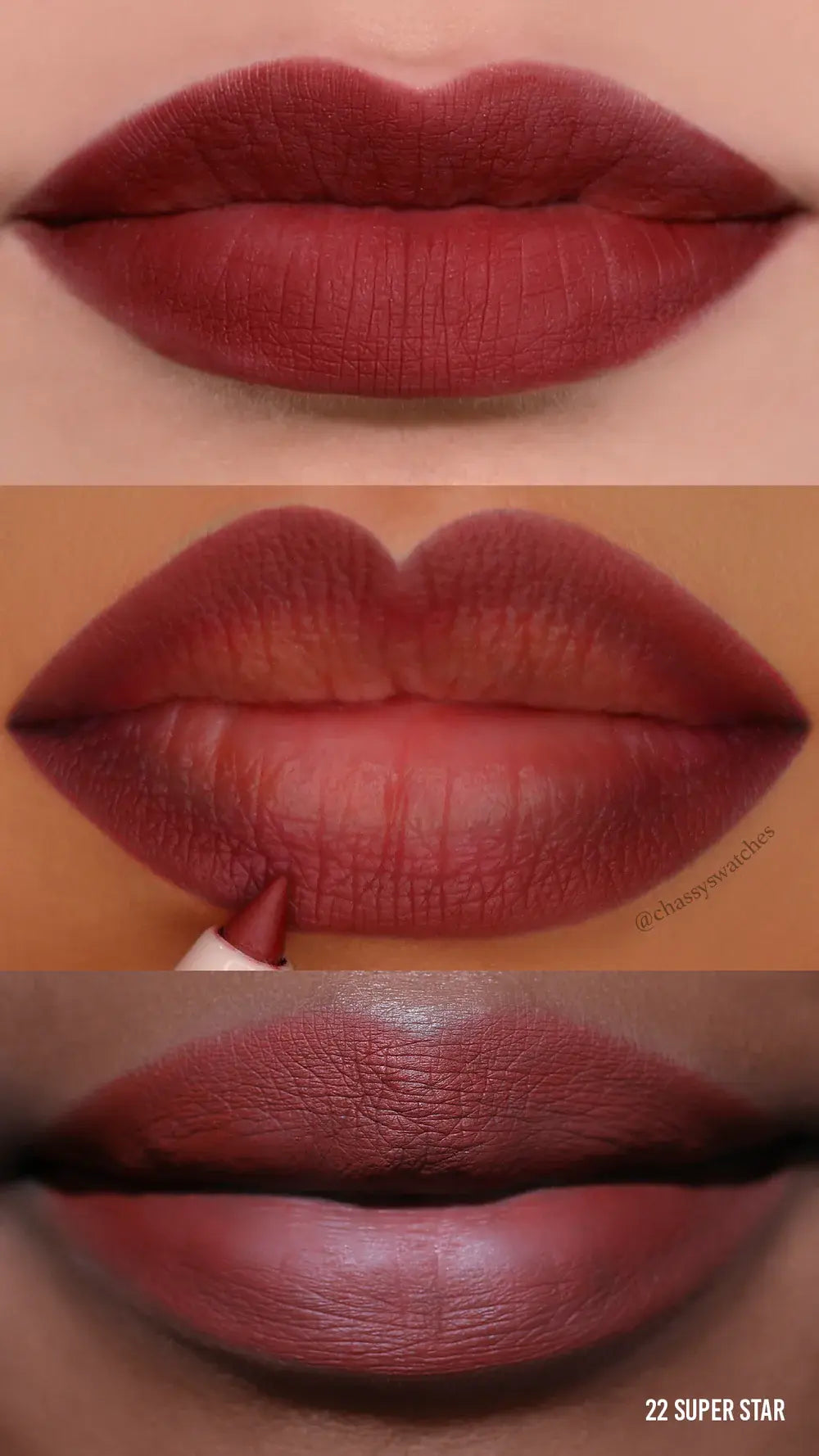 Delineador para labios Retractil Moira Appeal Waterproof 022 Superstar