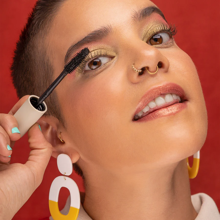 Kit Enchinador para pestañas Borgoña y Máscara de pestañas 10 Aceites Naturales Yuya