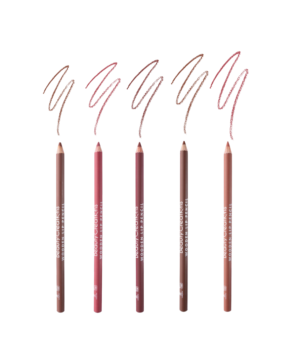 Kit Lápiz Delineador de Labios Beauty Creations 5 piezas