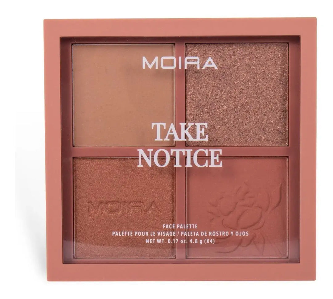 Paleta de rostro Moira Take Notice