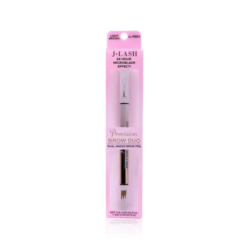 Plumon para cejas JLash Precision Brow Duo Brown Black