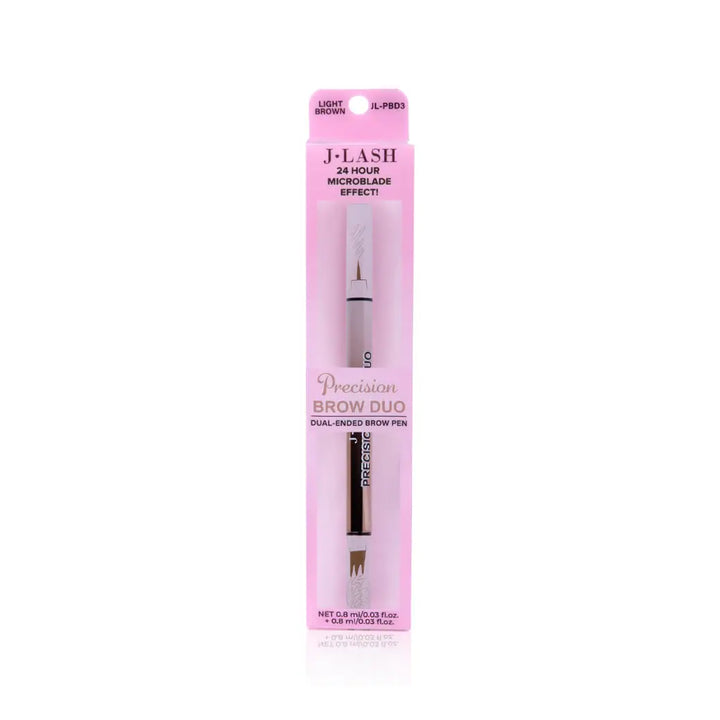 Plumon para cejas JLash Precision Brow Duo Brown Black