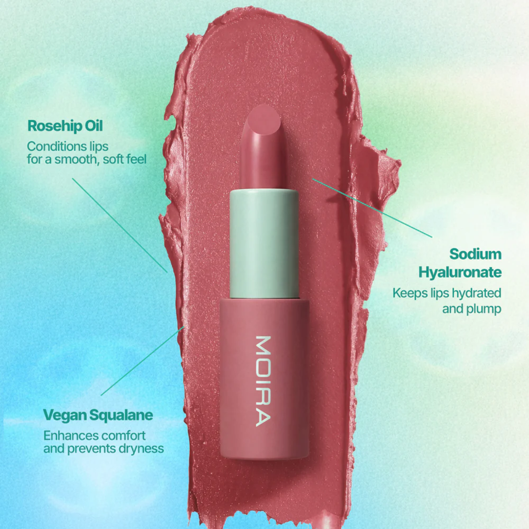 Labial Barra Moira Angel Satin 008 Lullaby