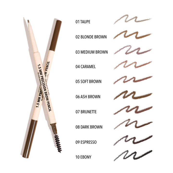 Crayon para cejas Moira Precision 008 Dark Brown