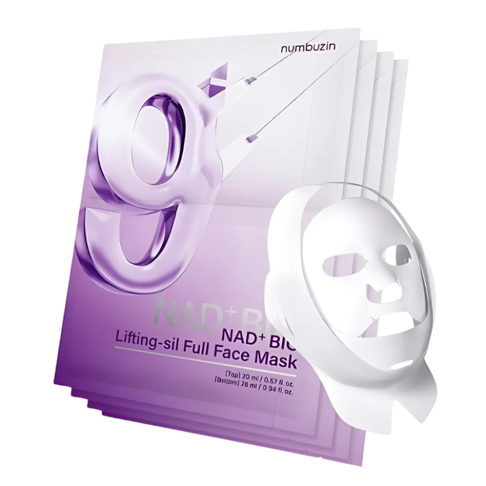 Kit de Mascarillas Numbuzin No.9 NAD Bio Lifting 4 piezas