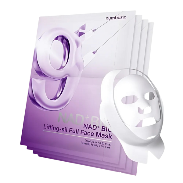 Kit de Mascarillas Numbuzin No.9 NAD Bio Lifting 4 piezas