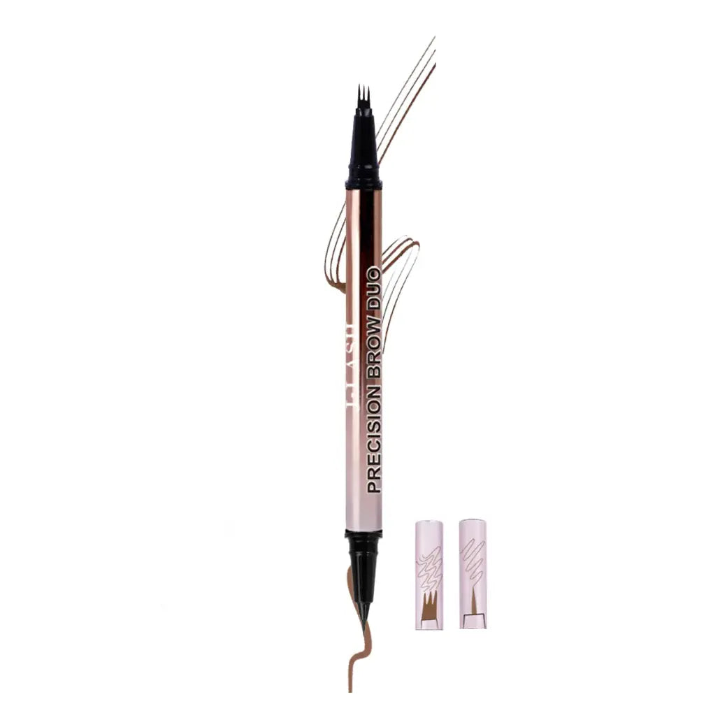 Plumon para cejas JLash Precision Brow Duo Light Brown
