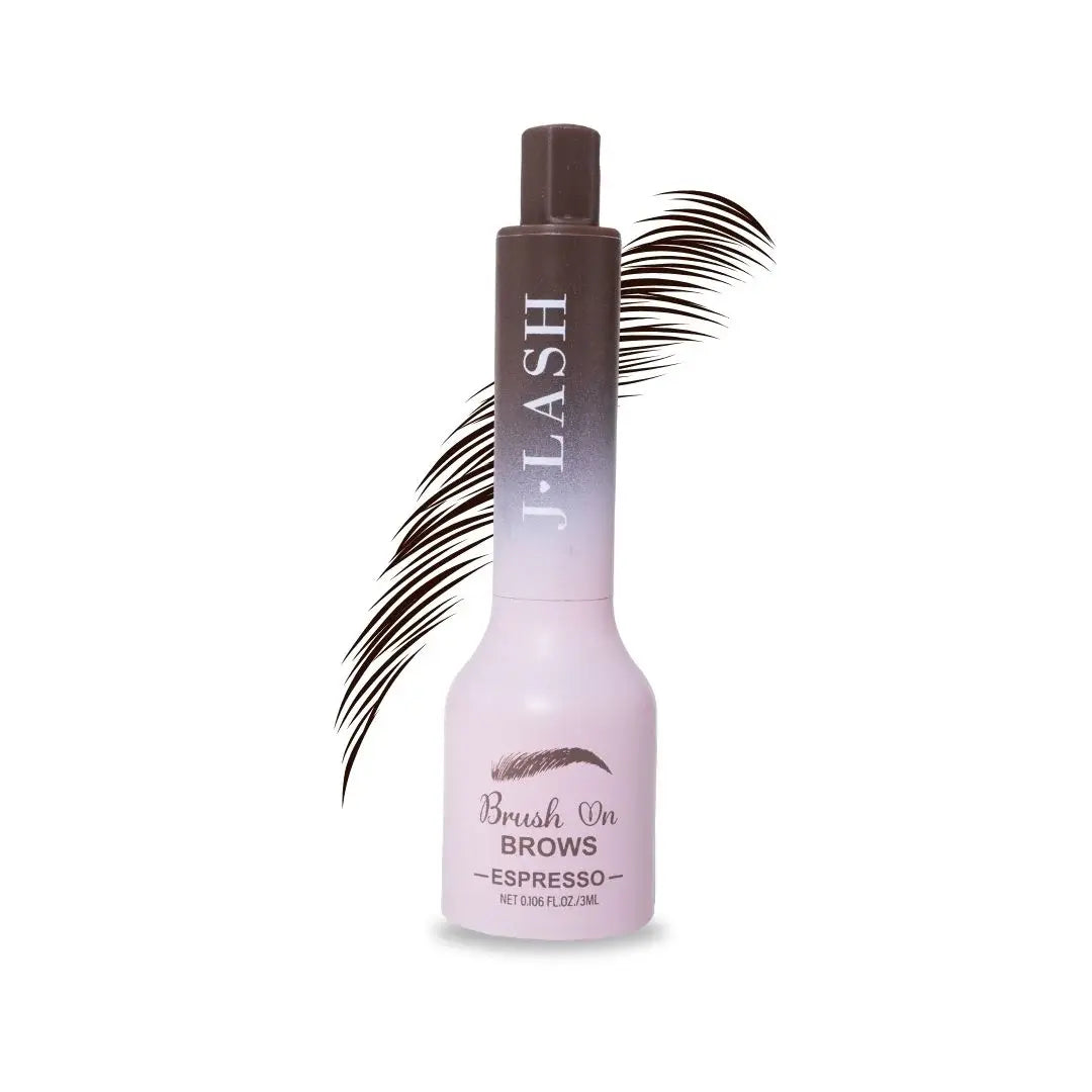 Brocha con color para cejas Jlash Brush on brow Espresso
