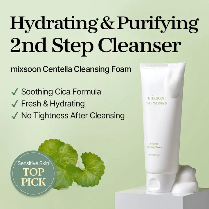 Espuma limpiadora Mixsoon Centella Cleansing Foam 150 ml