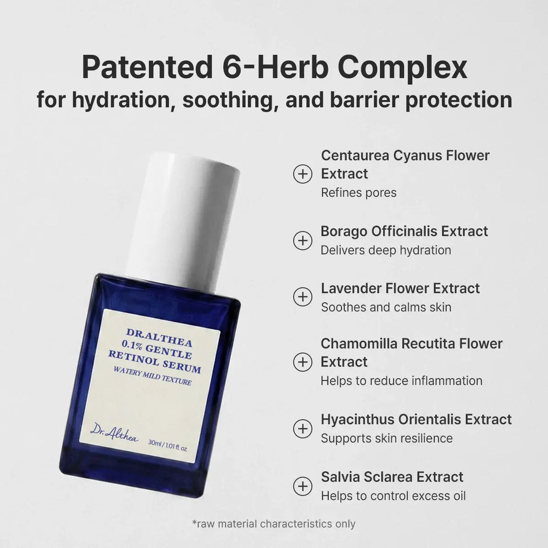 Suero Dr. Althea 0.1 Gentle Retinol 30 ml