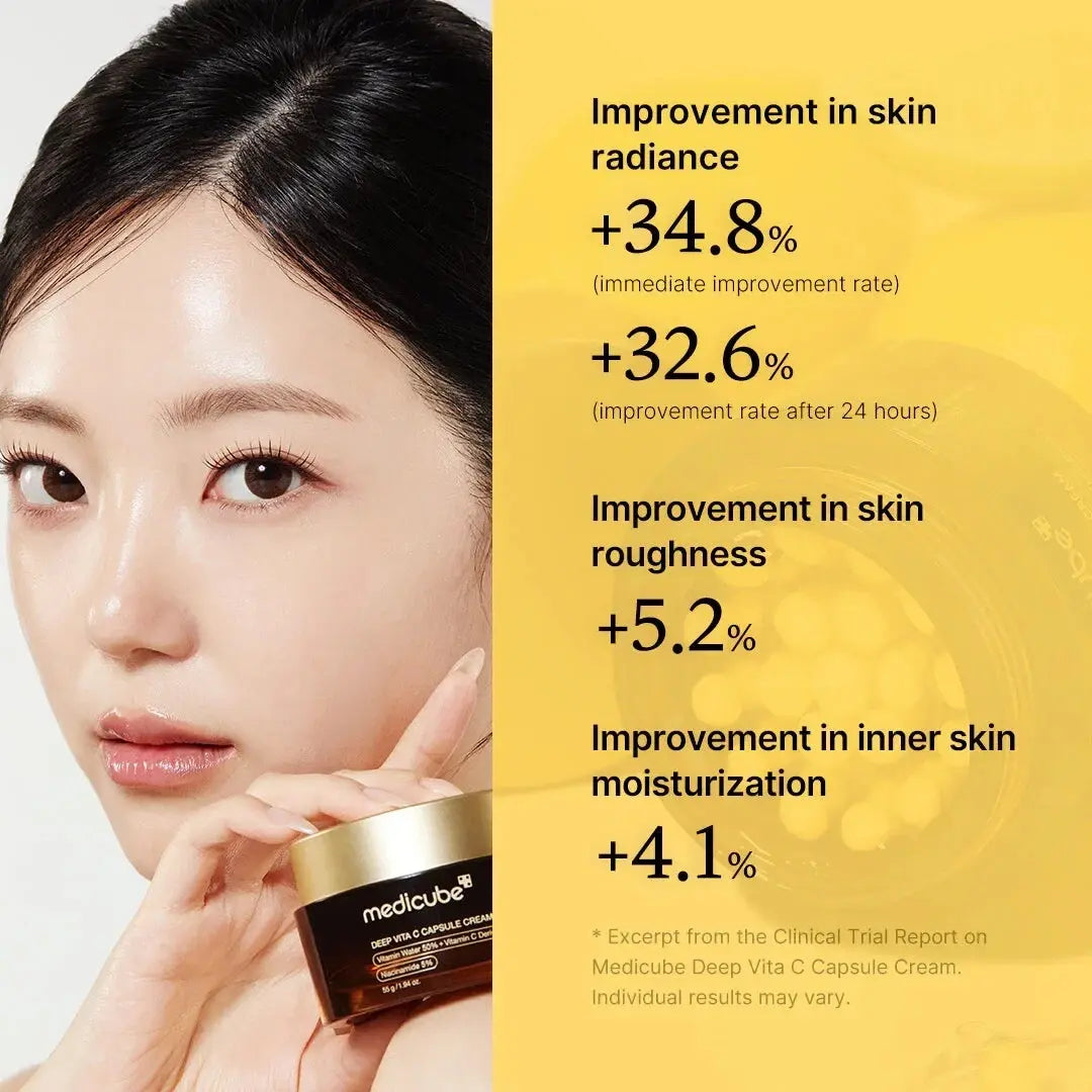 Crema Facial Deep Vita C Capsule Medicube 55g - Iconika Beauty Shop