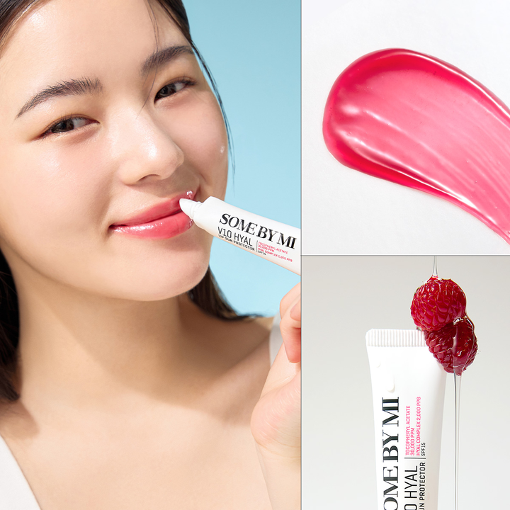 Bálsamo Labial Some By Mi V10 Hyal Lip SPF 15 Berry