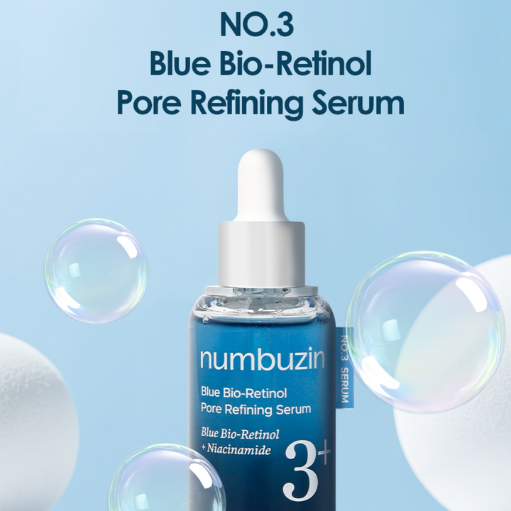 Suero Numbuzin No. 3 Blue Bio-Retinol Pore Refining